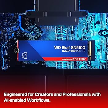 Amazon | WD Blue SN5100 1TB NVMe SSD - M.2 2280 PCIe Gen 4.0